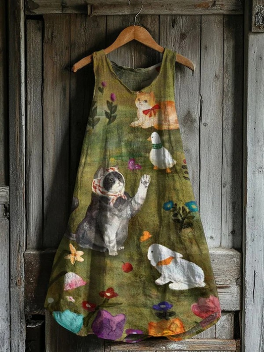 Vestido Artístico Cuentos del Campo