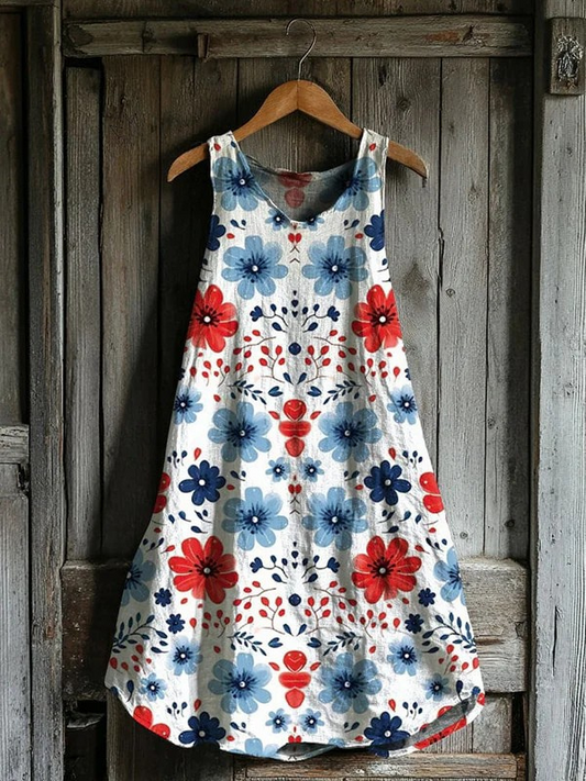 Vestido de Tirantes Artístico de Verano