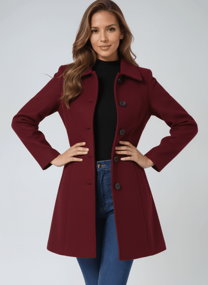 Esther | Abrigo de invierno para mujeres con un botón