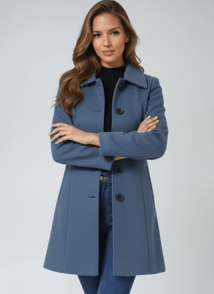 Esther | Abrigo de invierno para mujeres con un botón