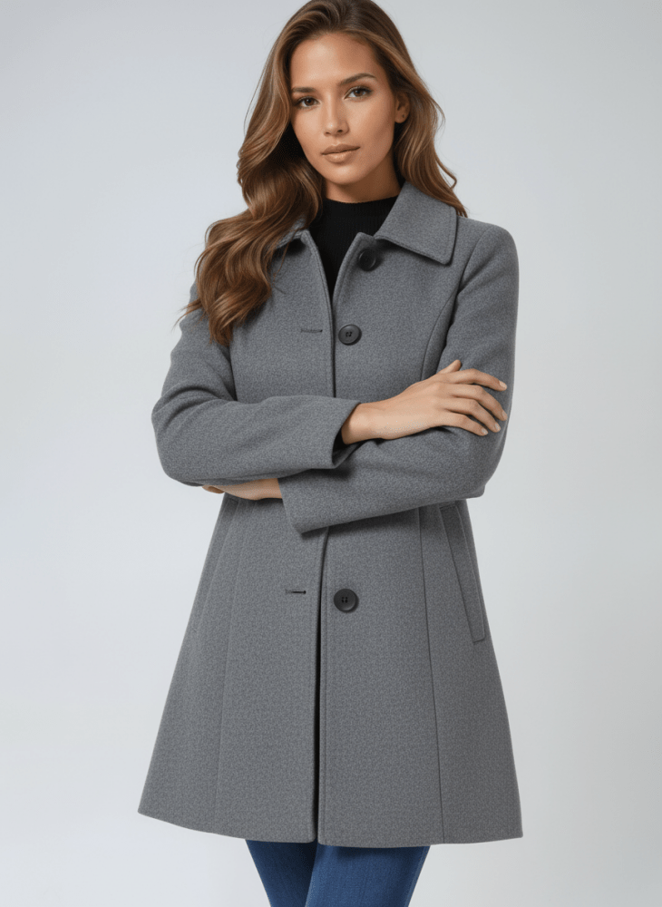 Esther | Abrigo de invierno para mujeres con un botón