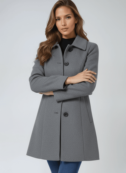 Esther | Abrigo de invierno para mujeres con un botón