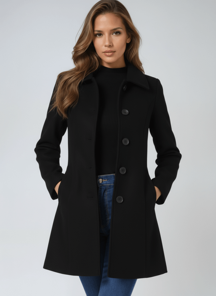 Esther | Abrigo de invierno para mujeres con un botón