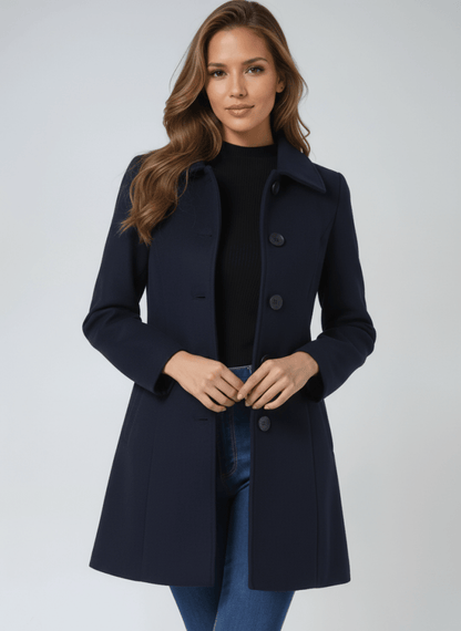 Esther | Abrigo de invierno para mujeres con un botón