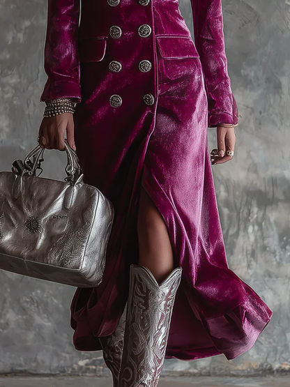 Victoria | Blazer de Terciopelo