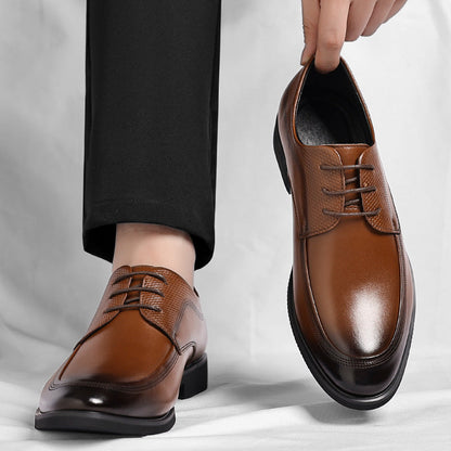 Winston | Oxford de Cuero Brillante