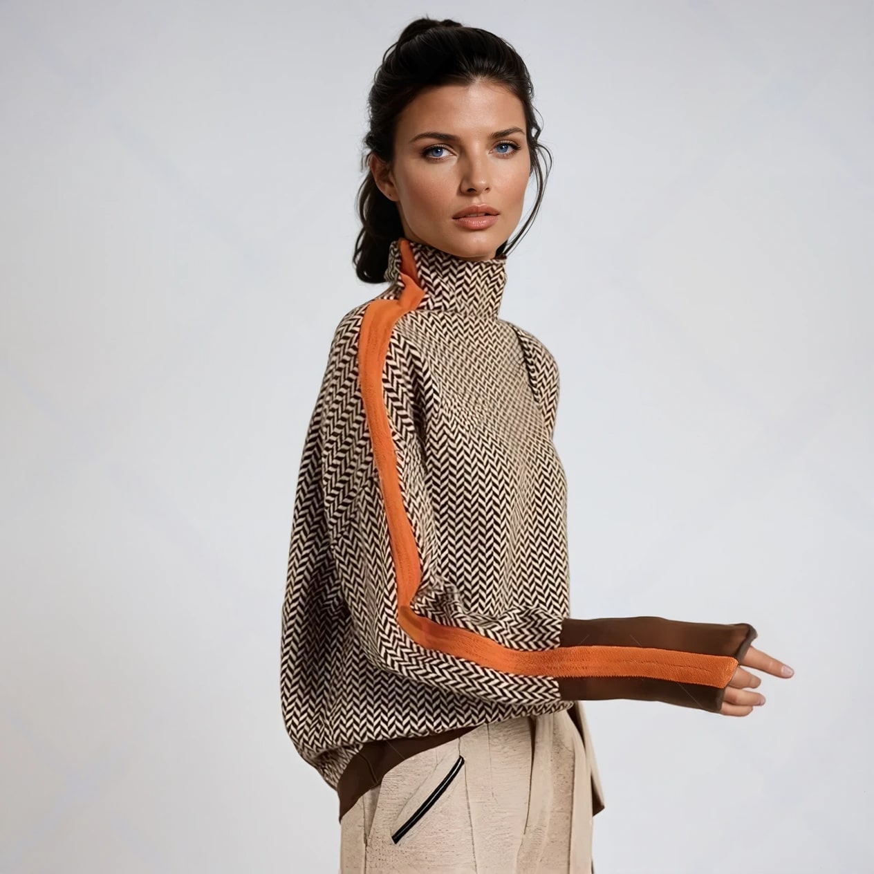 Siena | Suéter de Cuello Alto Luxe