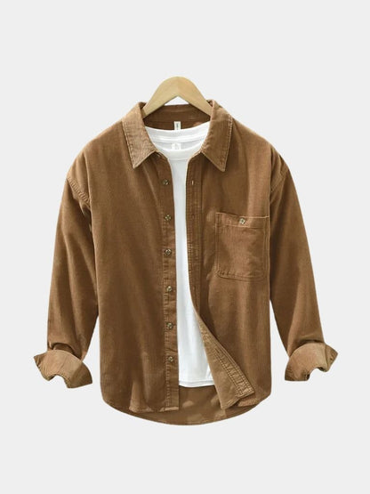Camisa de Corduroy Casual