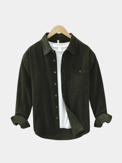 Camisa de Corduroy Casual