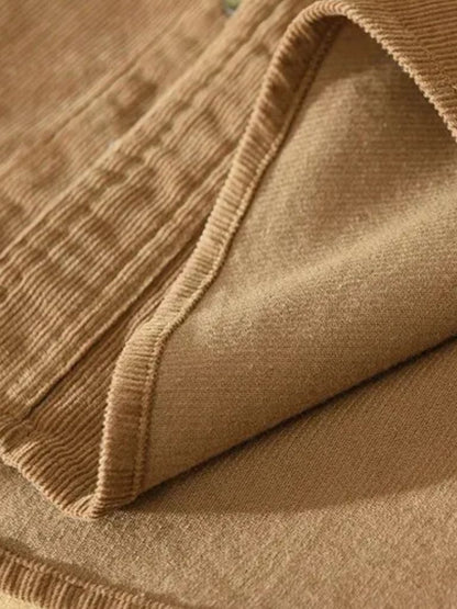 Camisa de Corduroy Casual