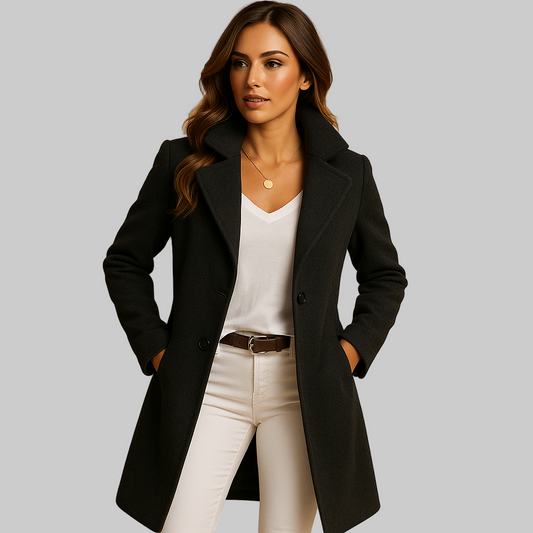 María | Abrigo de Lana Clásico