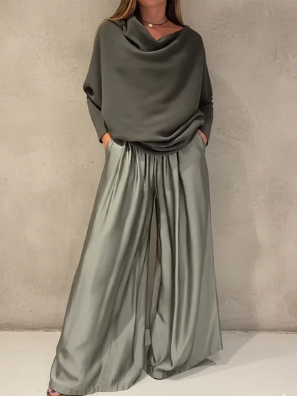Gala – Conjunto elegante con hombros descubiertos