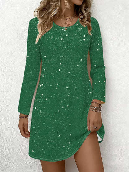 Estela™ | Vestido de Brillo Elegante