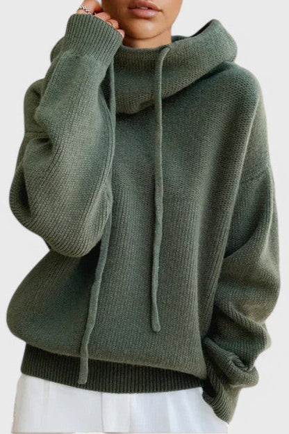 Gloria Jersey de Mezcla de Lana