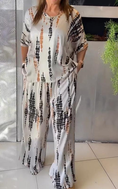 Marie - Conjunto Impreso Casual