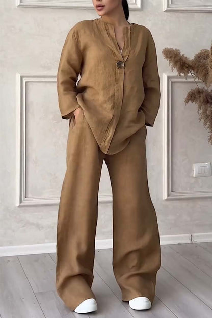 Darla - Conjunto de Lounge de Dos Piezas Relajado