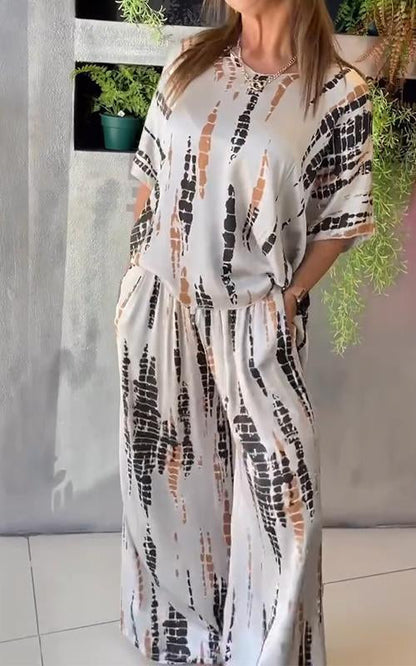 Marie - Conjunto Impreso Casual