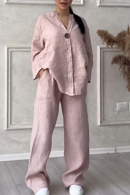 Darla - Conjunto de Lounge de Dos Piezas Relajado