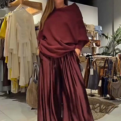 Gala – Conjunto elegante con hombros descubiertos
