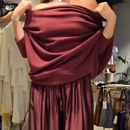 Gala – Conjunto elegante con hombros descubiertos