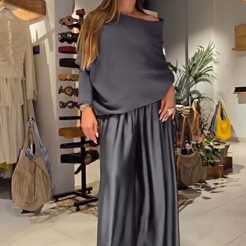 Gala – Conjunto elegante con hombros descubiertos