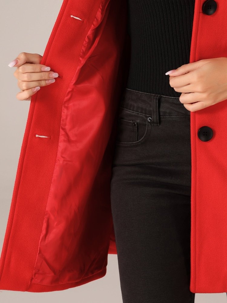 Esther | Abrigo de invierno para mujeres con un botón